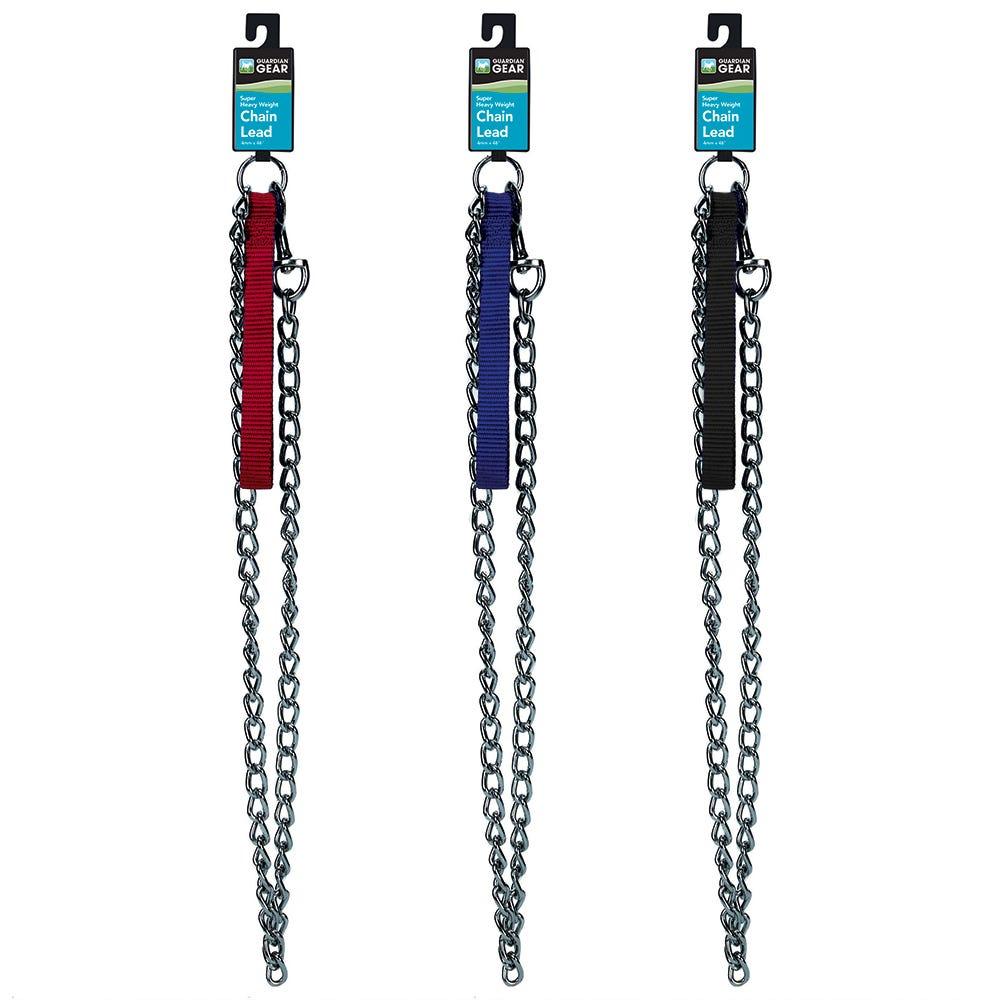 Guardian Gear Chain Dog Lead, 4.0-mm x 48-in