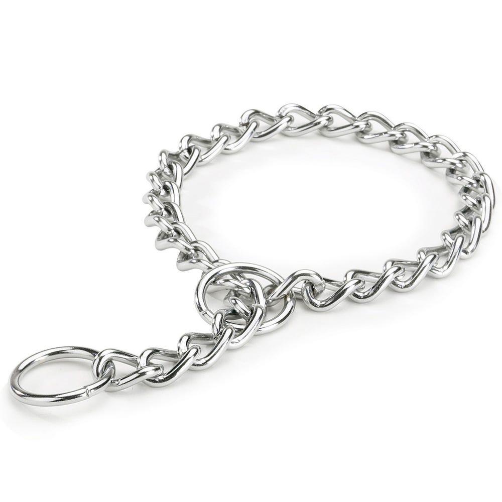 Guardian Gear Steel Choke Chain Dog Collar, 3.5-mm x 28-in