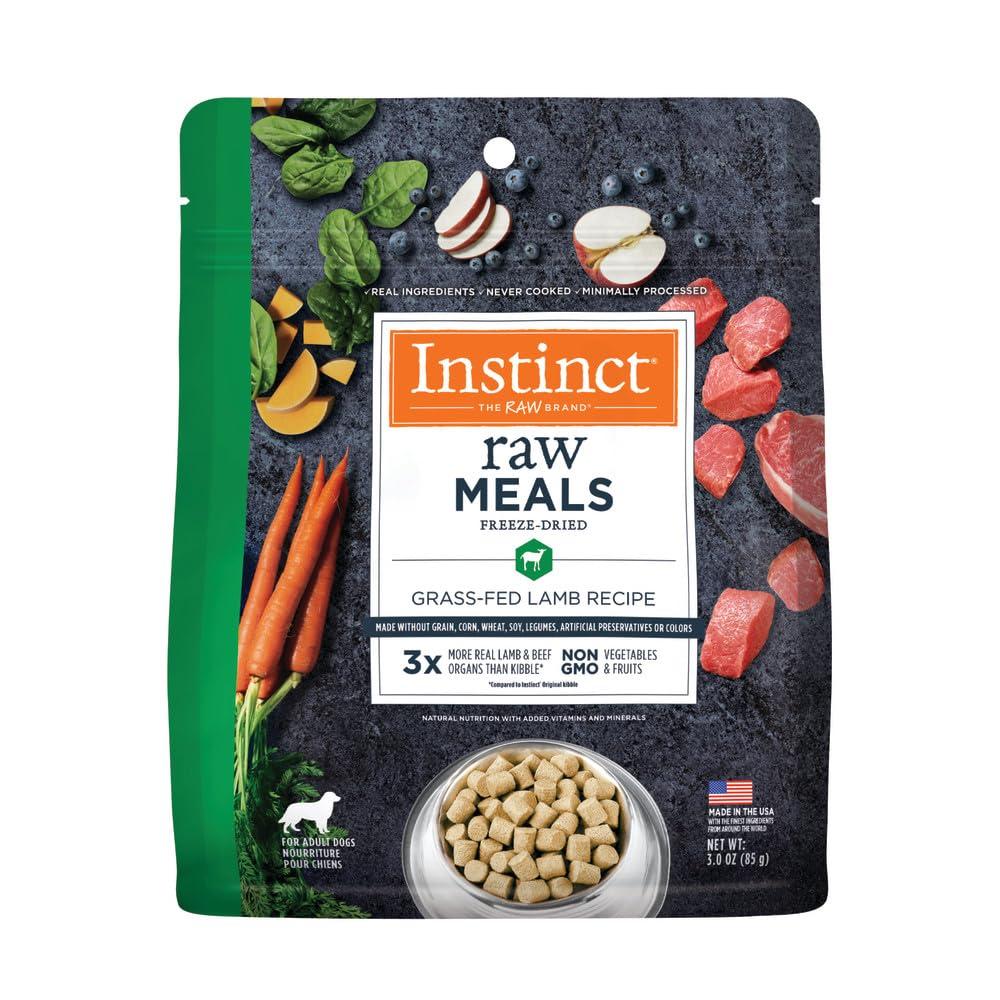 Instinct Raw Meals Grass-Fed Lamb Freeze-Dried Dog Food
