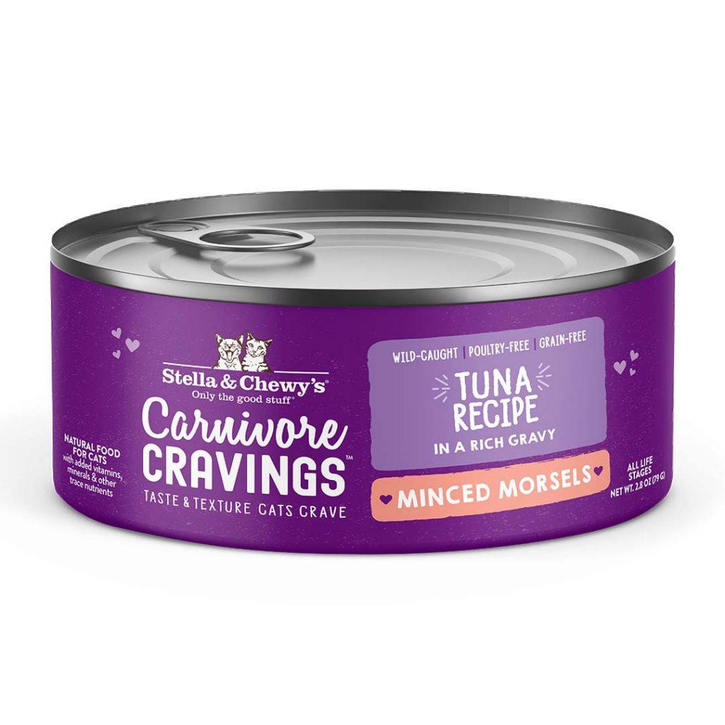 Stella & Chewy's Carnivore Cravings Minced Morsels Tuna Recipe Wet Cat Food