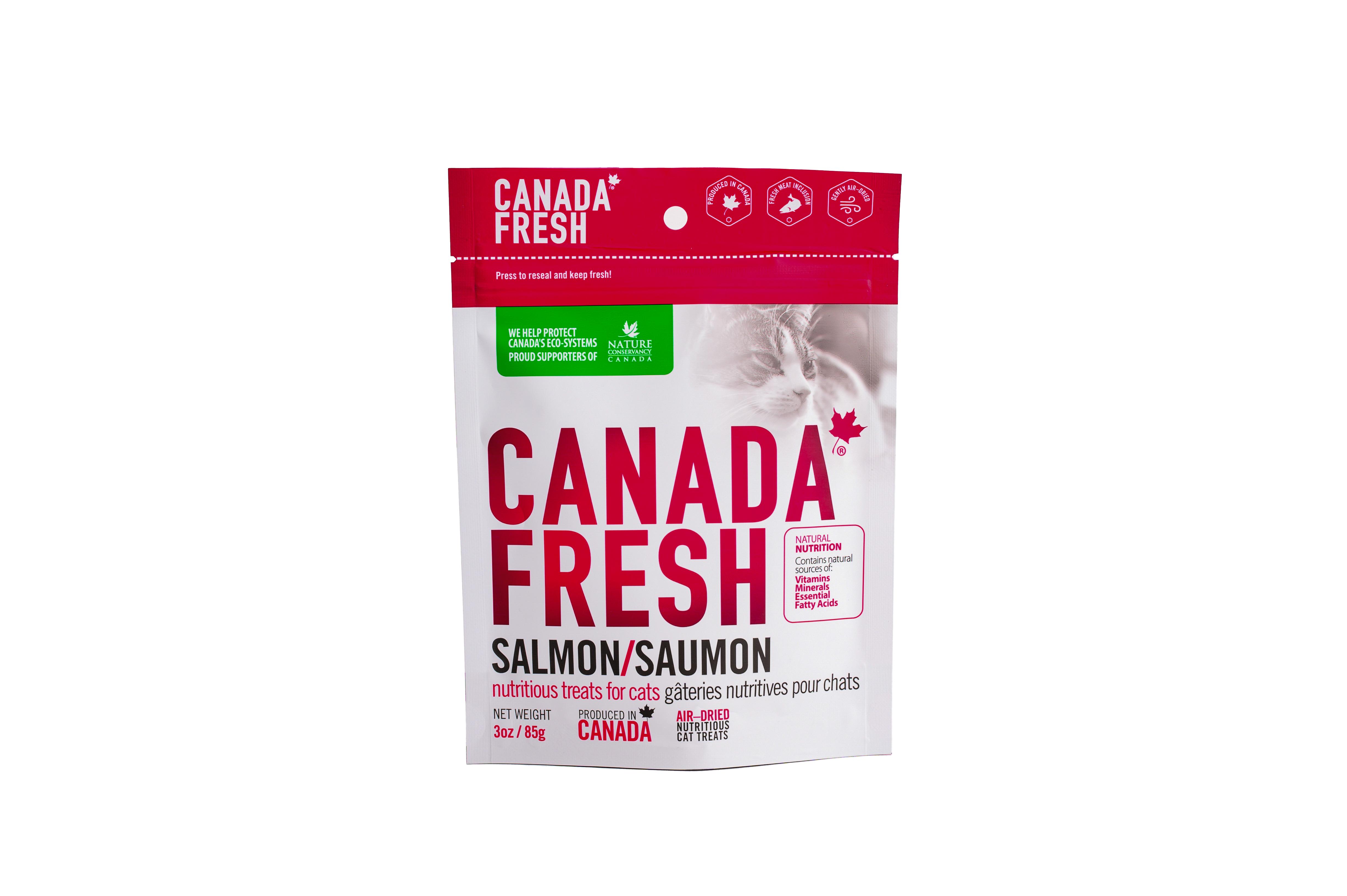 PetKind Canada Fresh Salmon Cat Treats 3 oz 85 g Pet Place Market