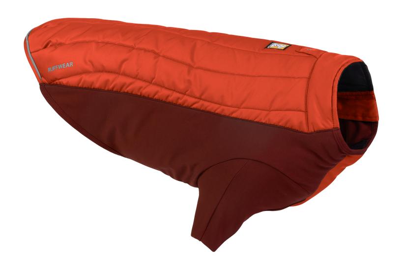 Ruffwear Powder Hound Dog Jacket, Persimmon Orange, Large