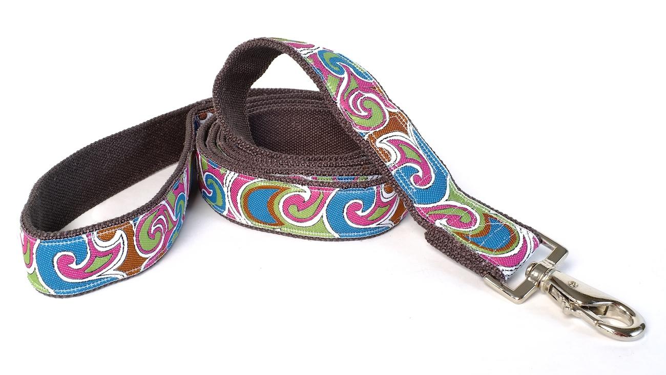 Earthdog Decorative H Dog Leash, Flanagan, 6-ft