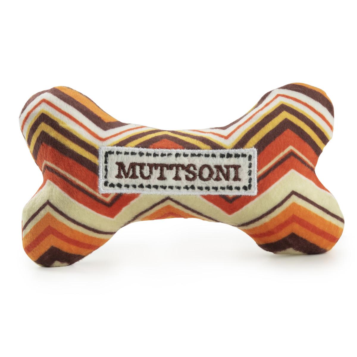 Haute Diggity Dog Muttsoni Bone Dog Toy, Small