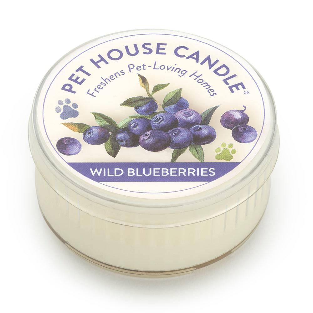 Pet House Summer Mini Candle, Wild Bluberries, 1.5-oz