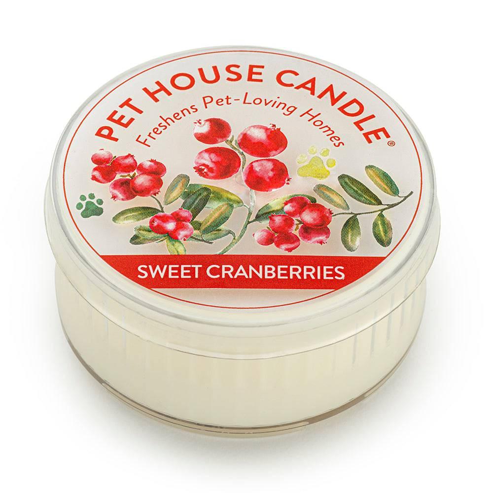 Pet House Autumn Mini Candle, Sweet Cranberries, 1.5-oz