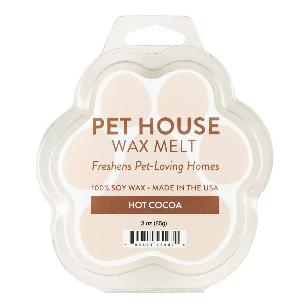 Pet House Winter Wax Melts, Hot Cocoa, 3-oz