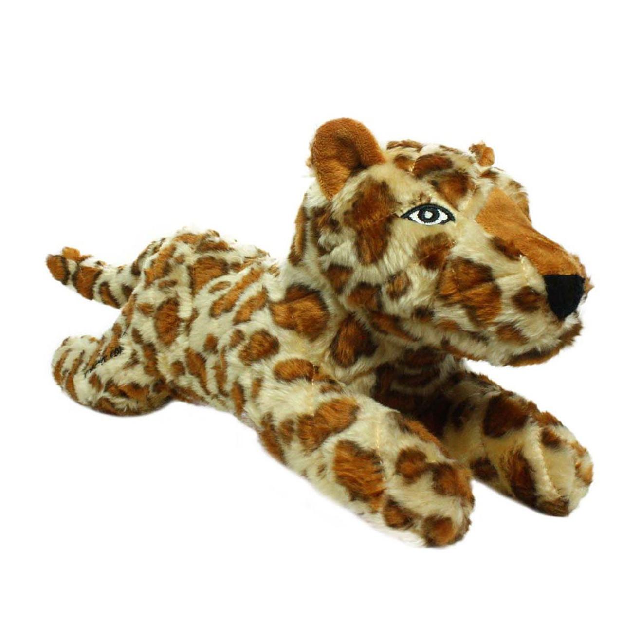 Mighty Safari Leopard Dog Toy, Regular