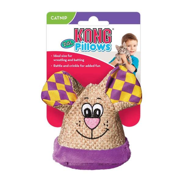 KONG Pillow Pals Catnip Cat Toy, Assorted