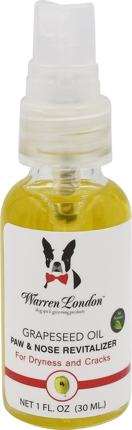 Warren London Grapeseed Oil Paw & Nose Revitalizer Spray, 1-oz bottle