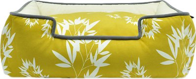 P.L.A.Y. Pet Lifestyle and You Bamboo Lounge Bed, Mustard, X Large