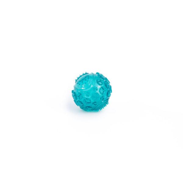 ZippyPaws ZippyTuff Squeaker Ball Dog Toy, Teal, Small