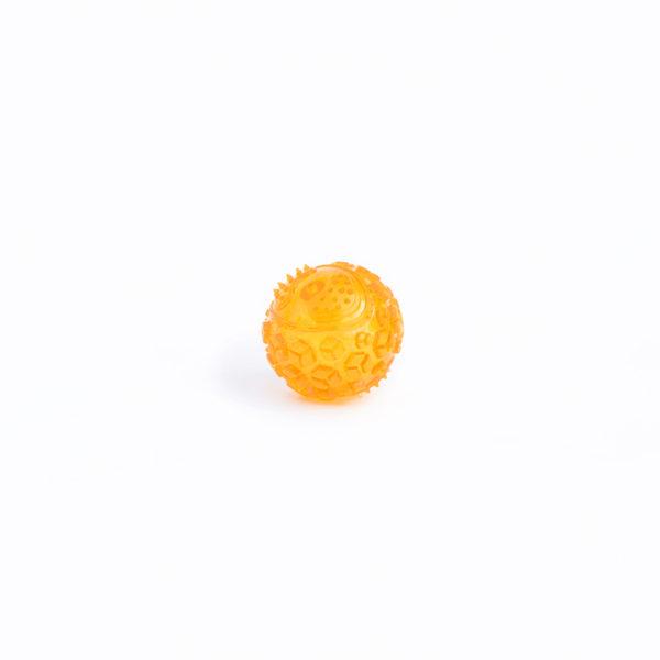 ZippyPaws ZippyTuff Squeaker Ball Dog Toy, Yellow, Small