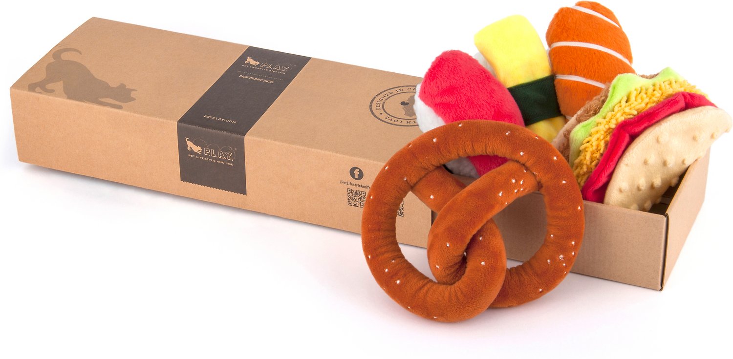 P.L.A.Y. Pet Lifestyle and You International Classic Food Set Dog Toy