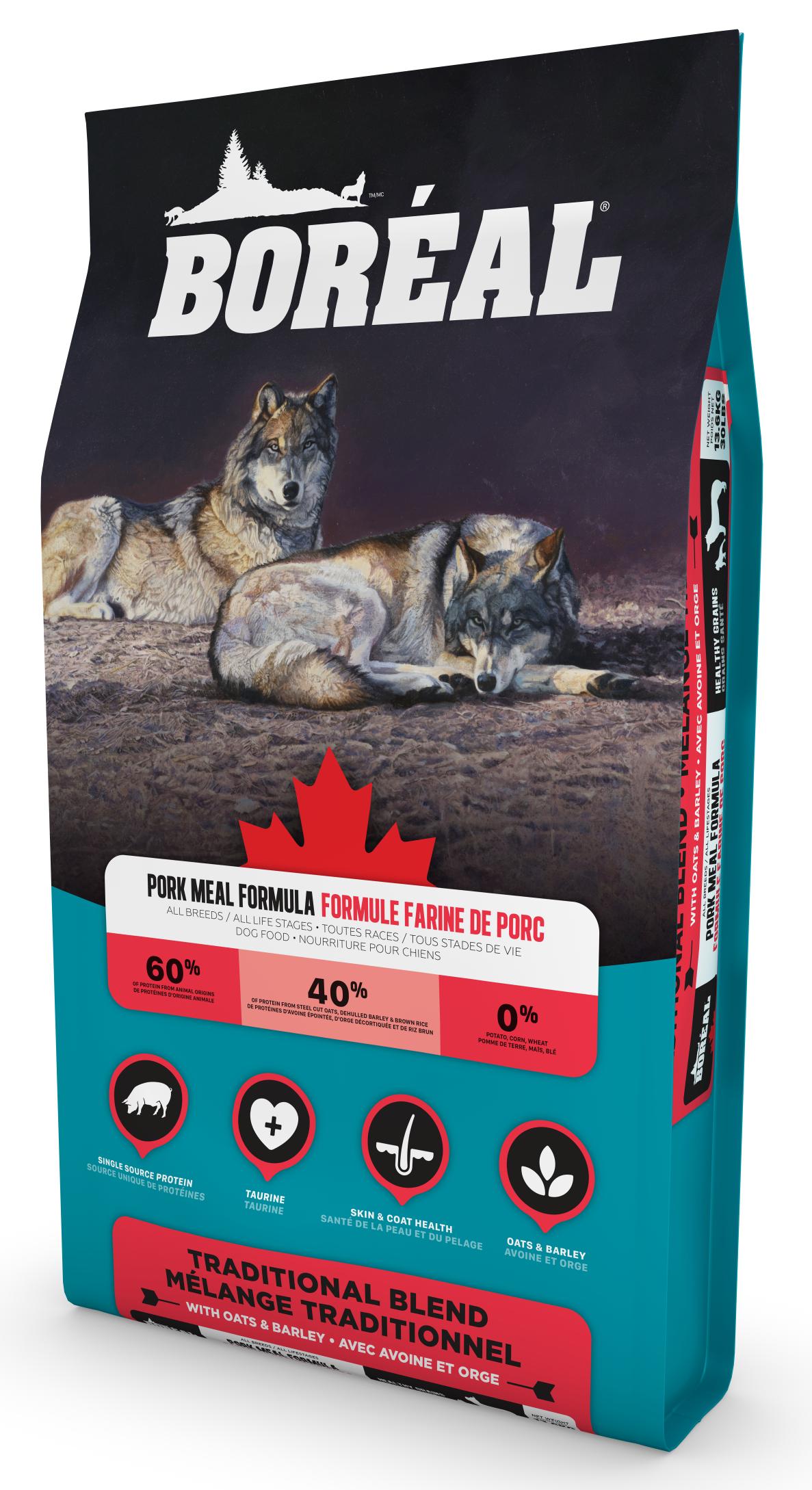Boreal Traditional Blend Pork Meal Formula Dry Dog Food