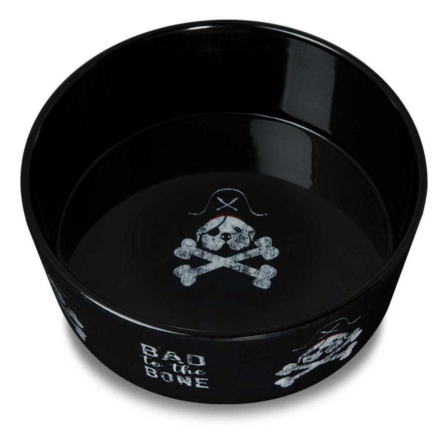 Loving Pets Dolce Moderna "Bad to the Bone" Dog Bowl