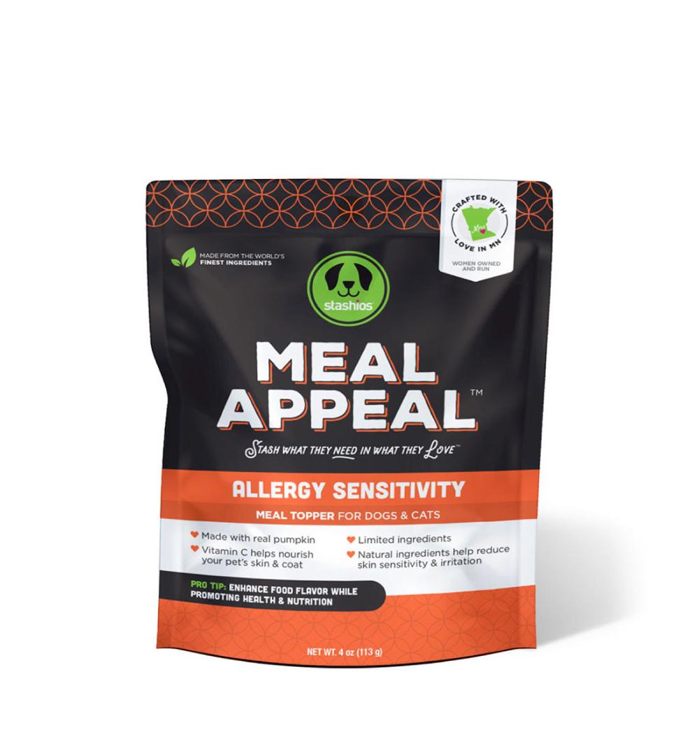 Stashios Meal Appeal Allergy Sensitivity Dog & Cat Food Topper, 4-oz