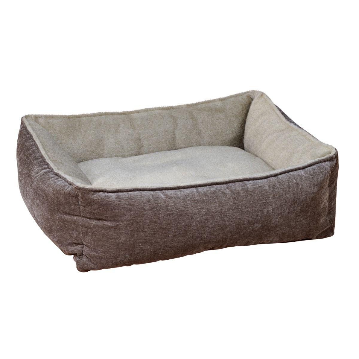 Bowsers B Lounge Pet Bed, Fawn Faux Fur