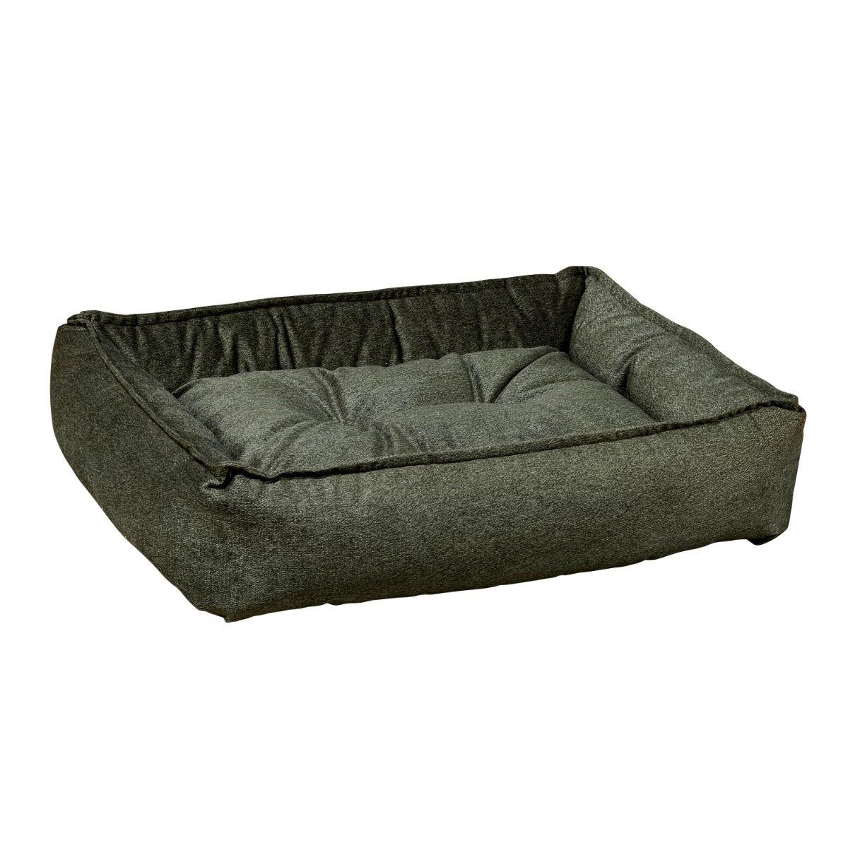 Bowsers Sterling Lounge Pet Bed, Moss, Medium