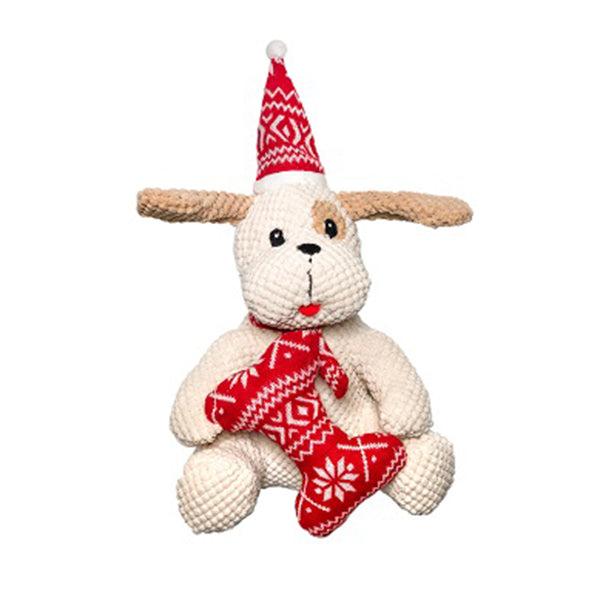 Patchwork Pet Holiday Playful Pair Dog Dog Toy