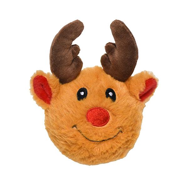 Patchwork Pet Pricklet Reindeer Dog Toy, 4-in
