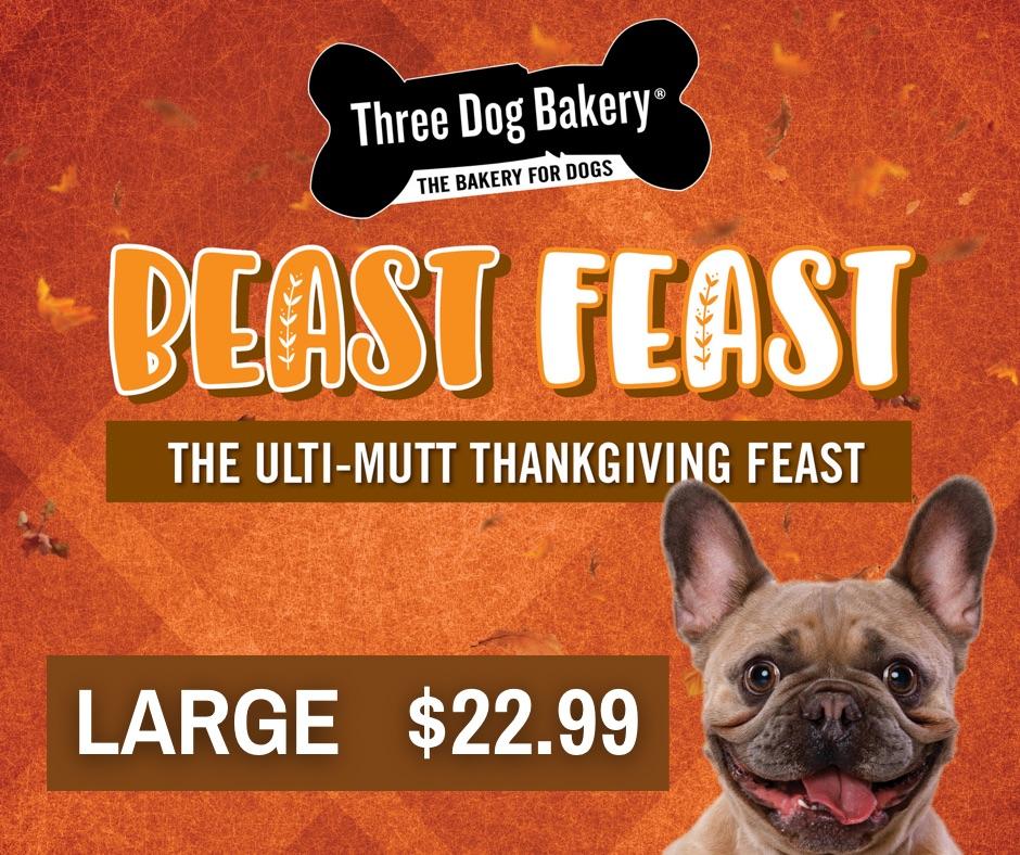 Three Dog Bakery Beast Feast, Large