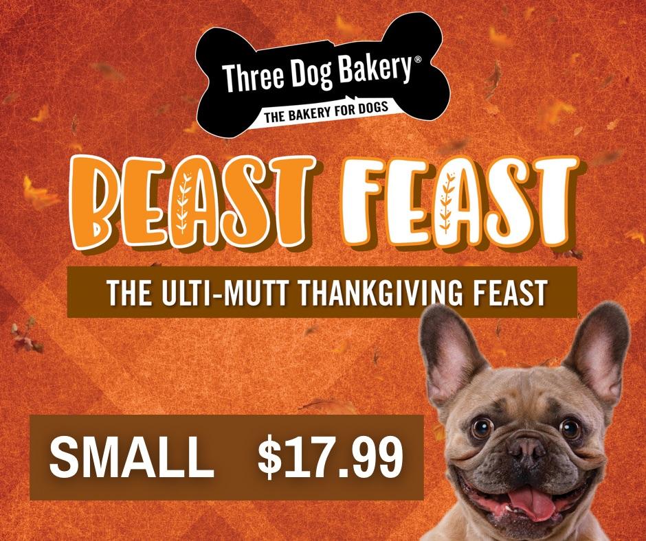 Three Dog Bakery Beast Feast, Small