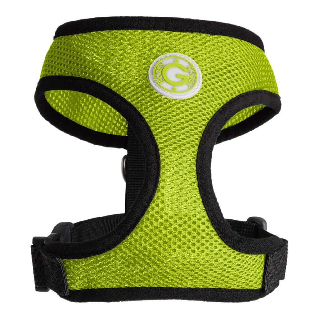 Gooby Soft Mesh Dog Harness, Green