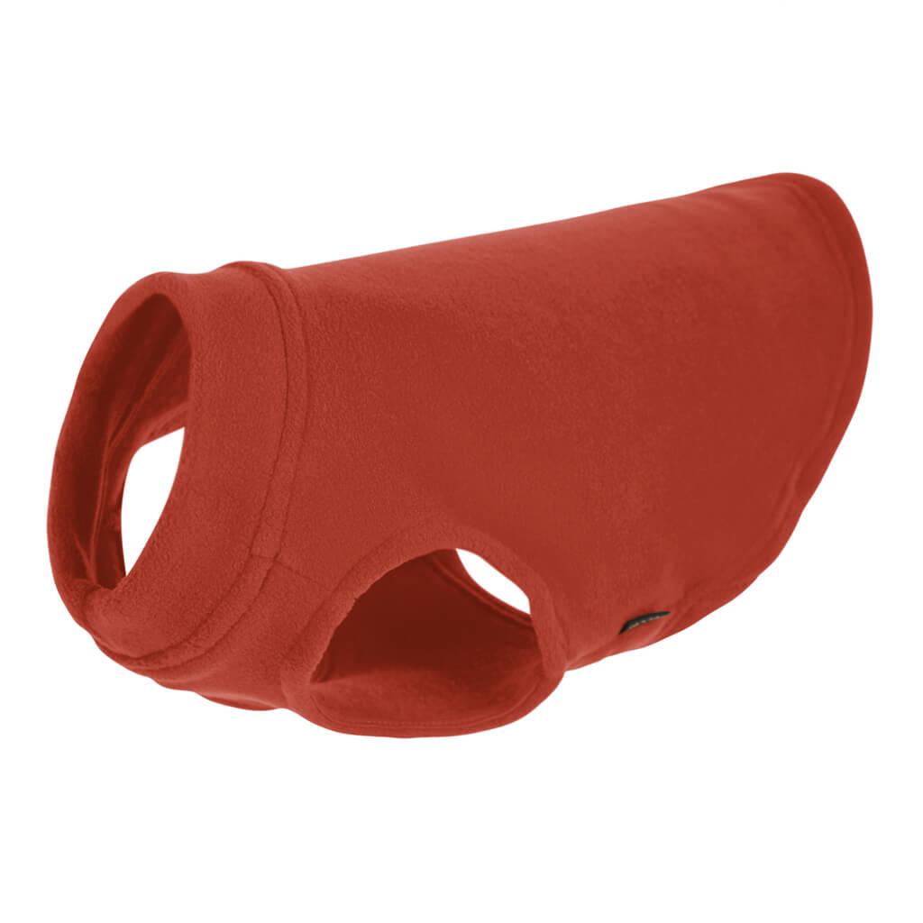 Gooby Stretch Fleece Dog Vest, Pumpkin, Small