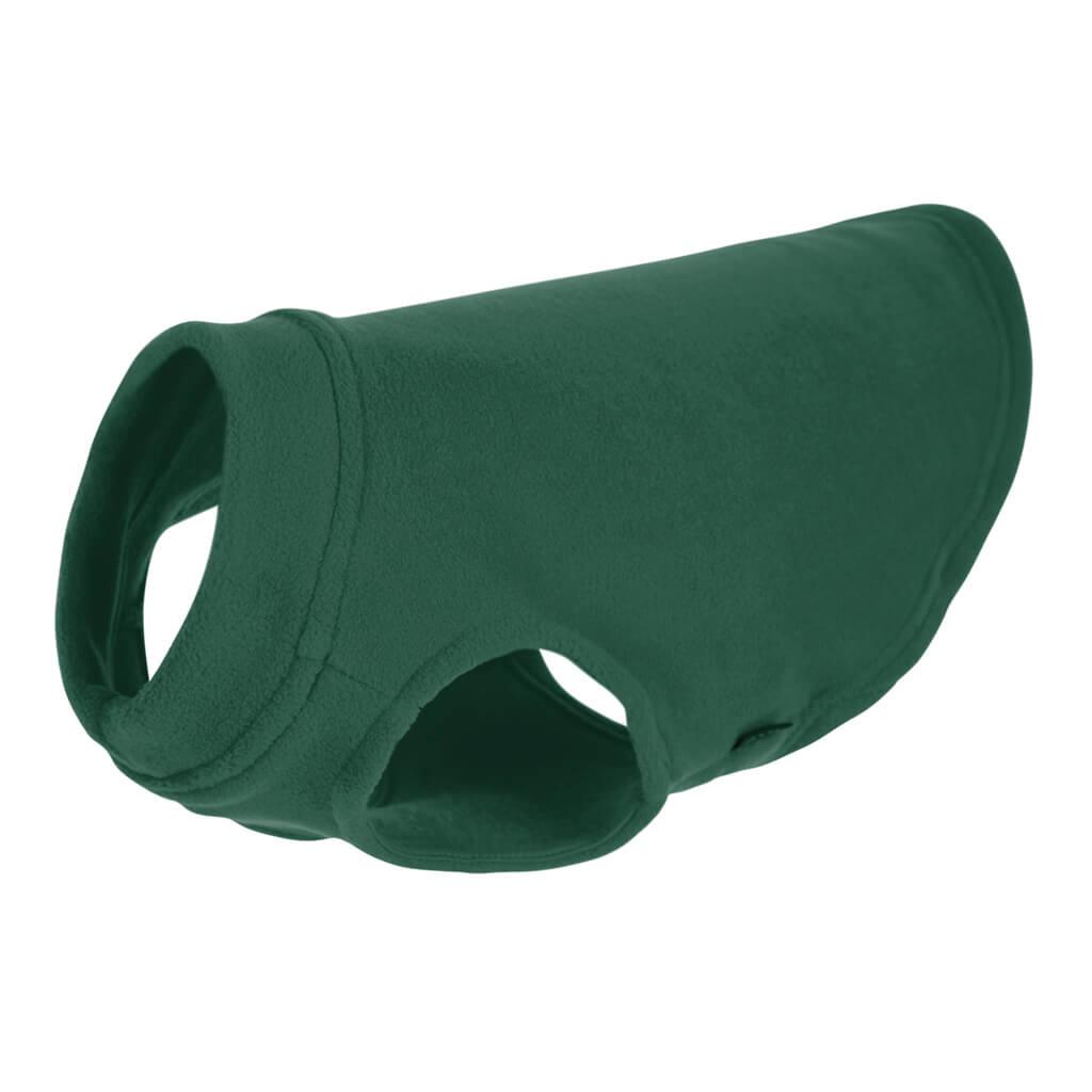 Gooby Stretch Fleece Dog Vest, Forest Green, X-Small