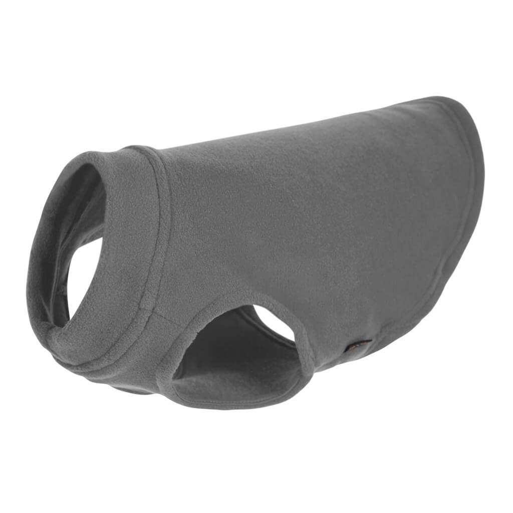 Gooby Stretch Fleece Dog Vest, Gray