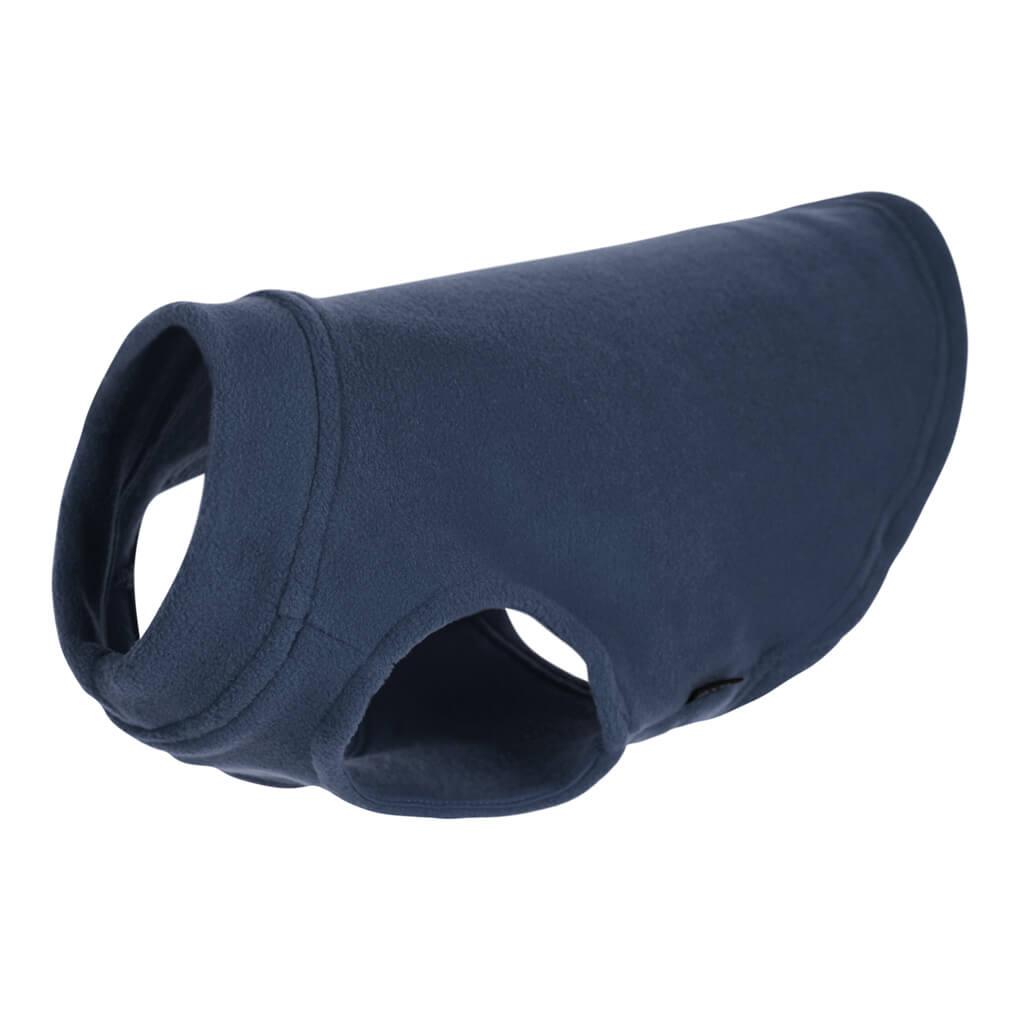 Gooby Stretch Fleece Dog Vest, Indigo Blue, Small