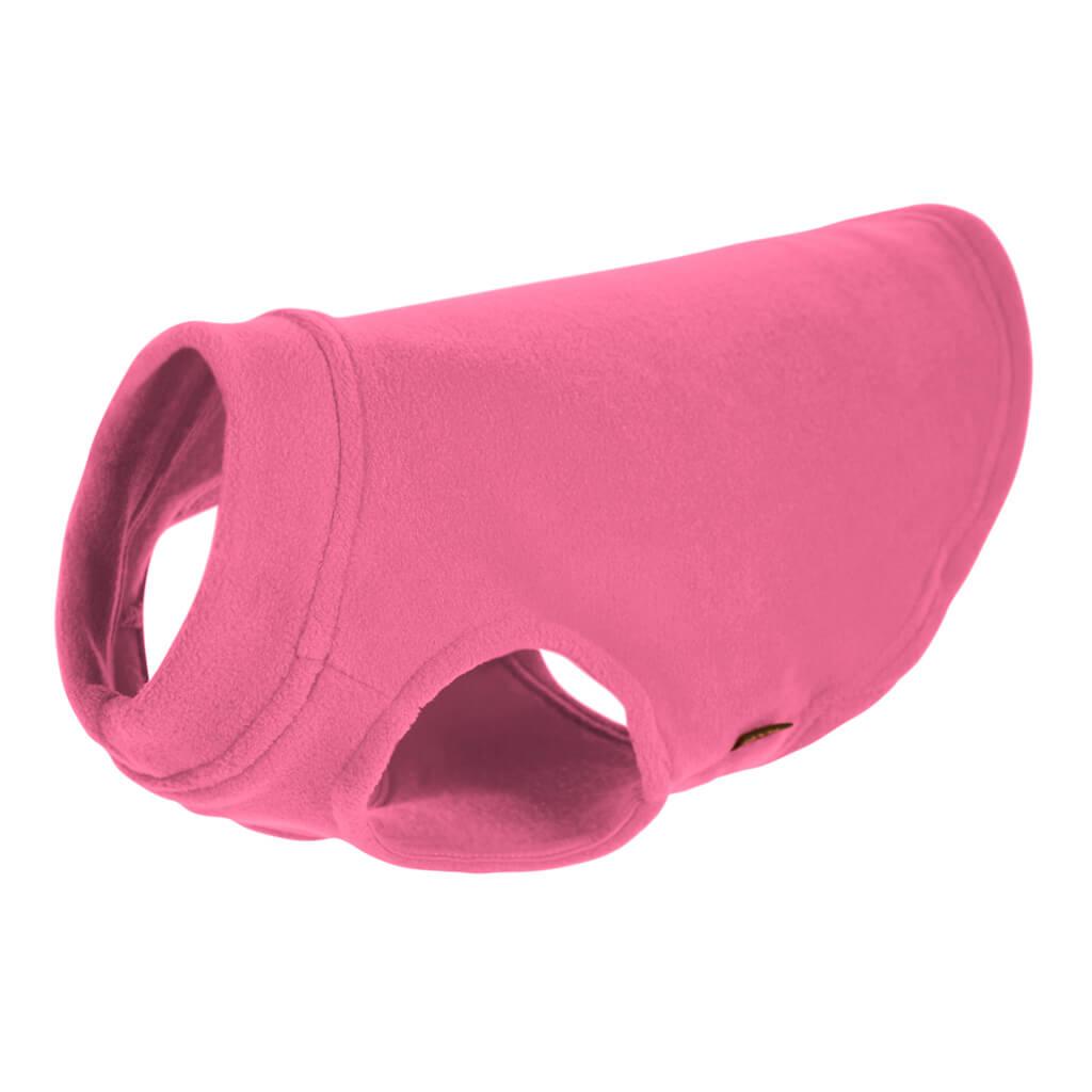 Gooby Stretch Fleece Dog Vest, Pink, Small