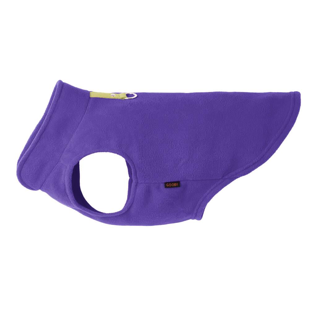 Gooby Fleece Dog Vest, Lavender, Large