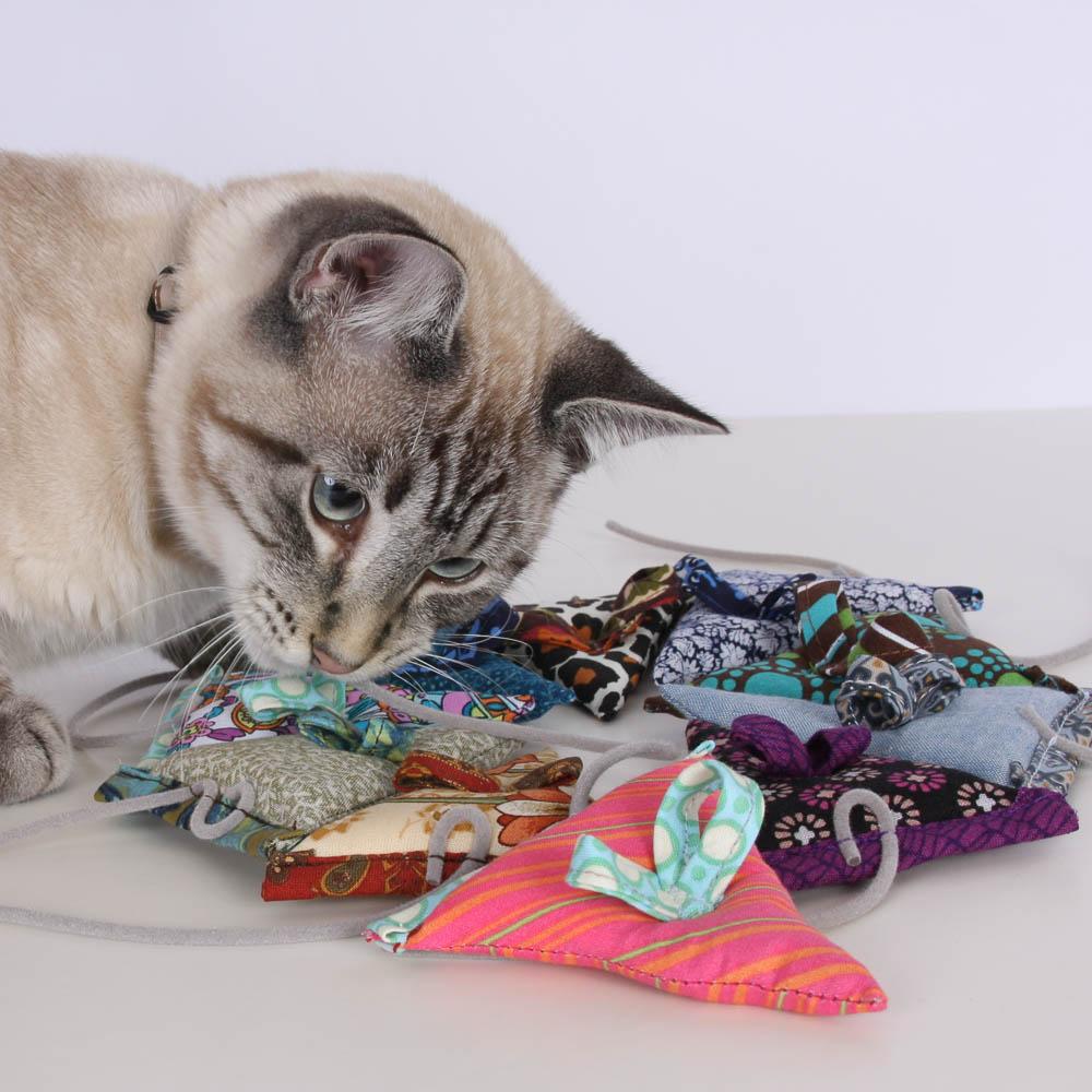The Cat Ball Catnip Mouse Toy