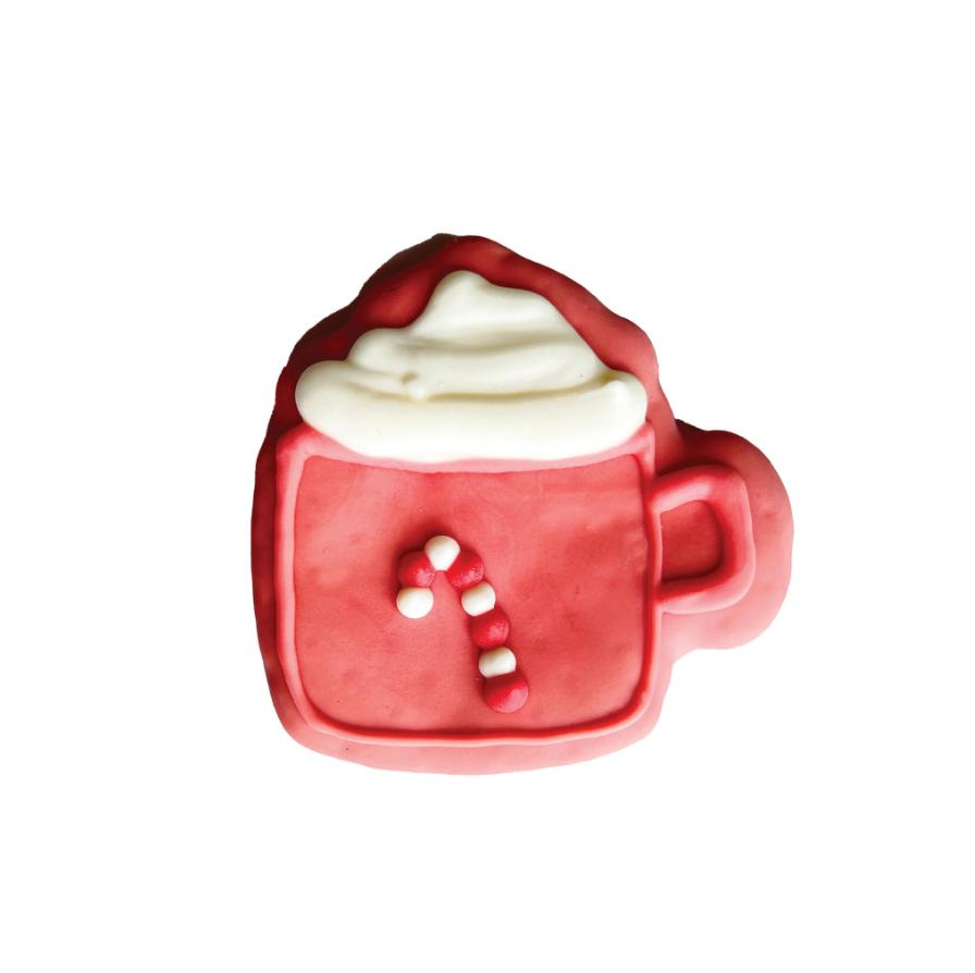 Bosco & Roxy's Candy Land Peppermint Latte Peppermint Flavoured Biscuit Dog Treats