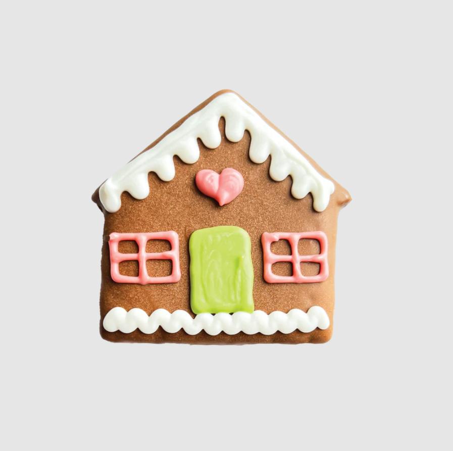 Bosco & Roxy's Gingerbread House Biscuit Dog Treats, Standard
