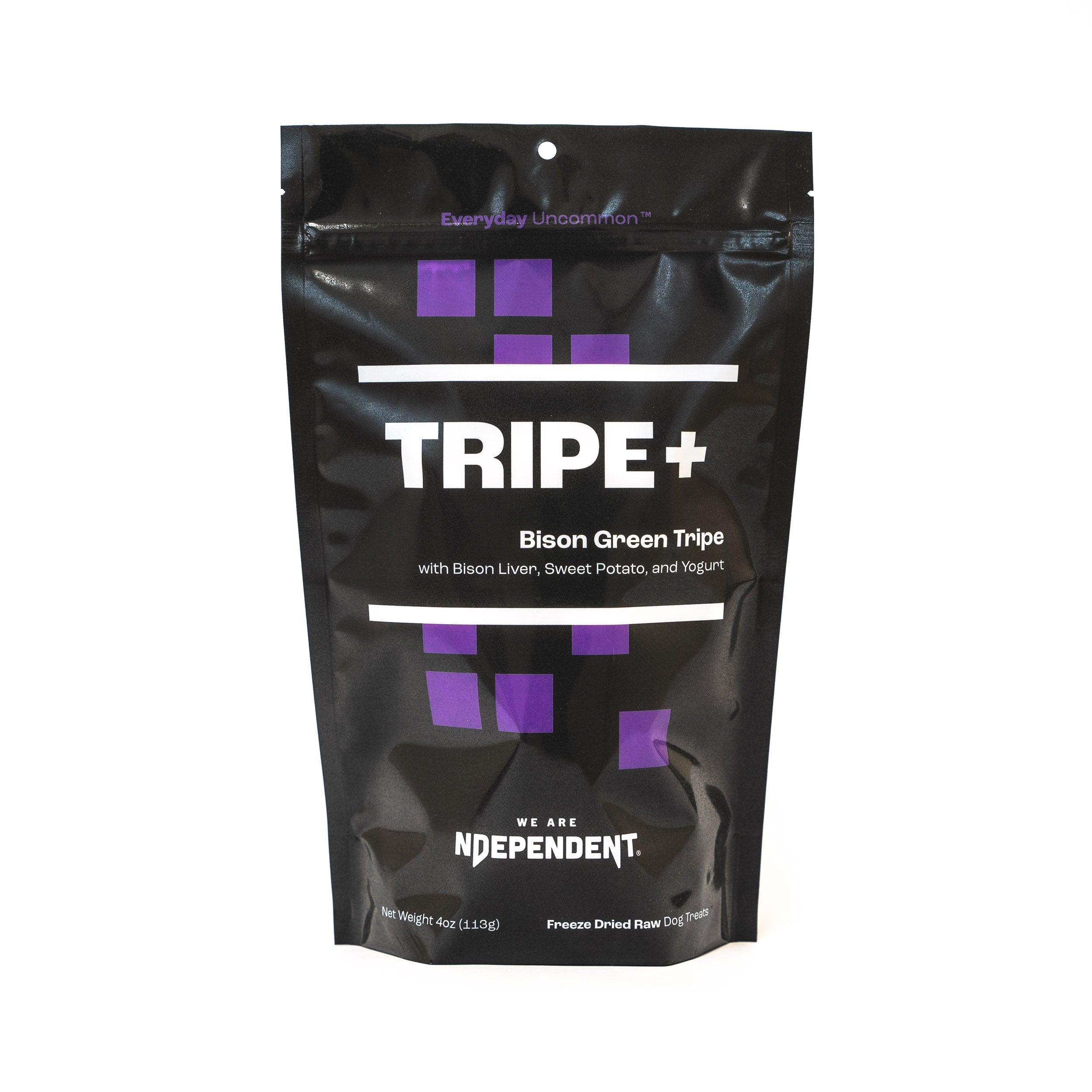 We are Ndependent TRIPE+ Bison Green Tripe Freeze-Dried Dog Treats, 4-oz