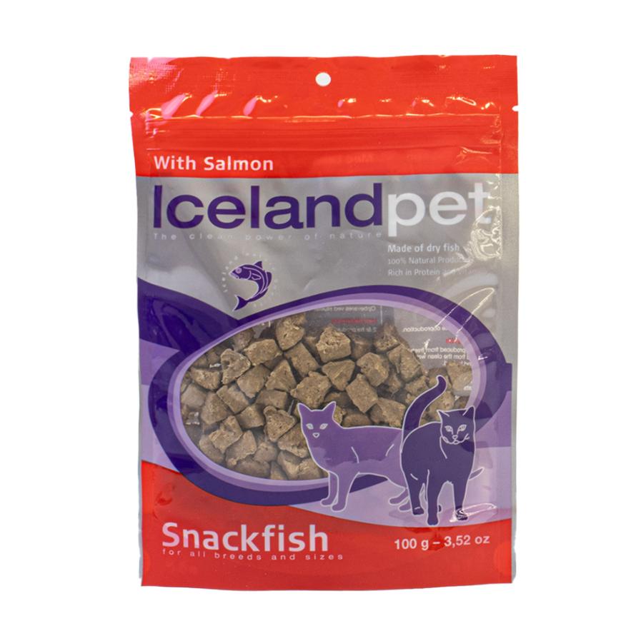 Icelandpet Snackfish with Salmon Cat Treats Image