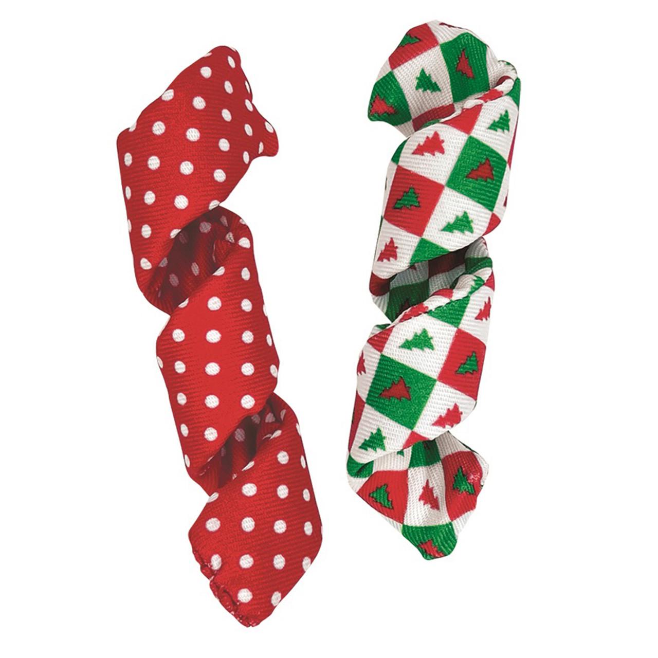 KONG Holiday Active Curlz Cat Toy, Patterns, 2-pk