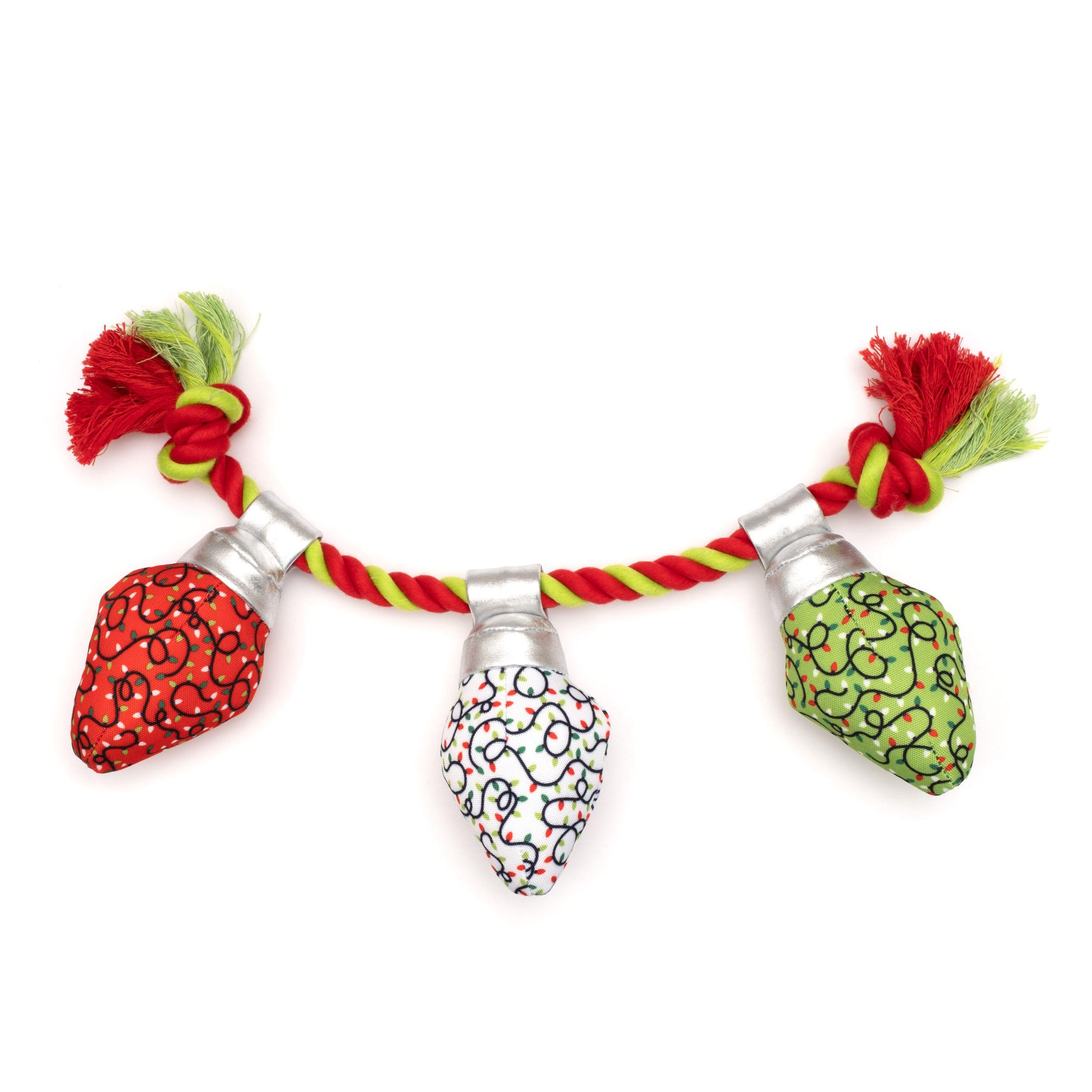 The Worthy Dog Merry & Bright Dog Toy