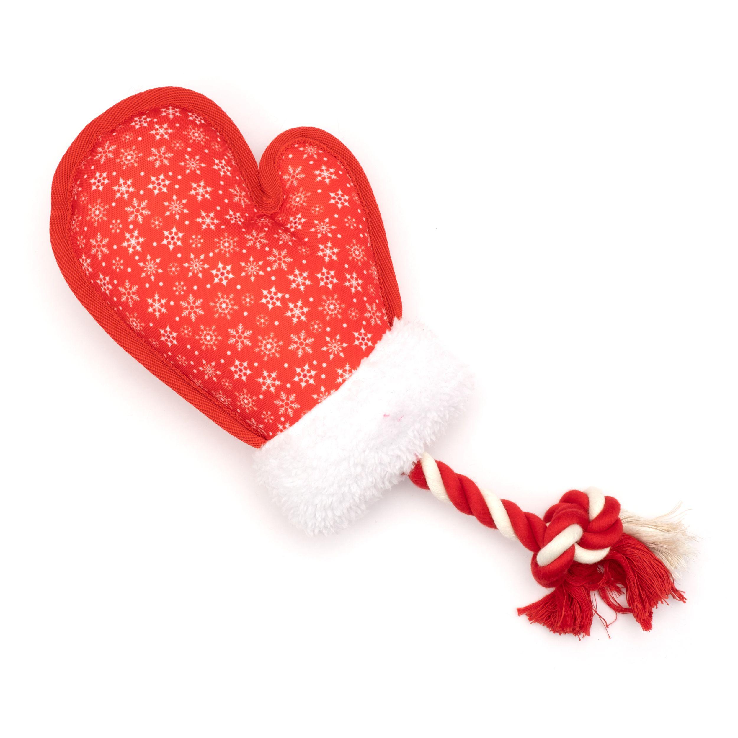 The Worthy Dog Mittens Dog Toy