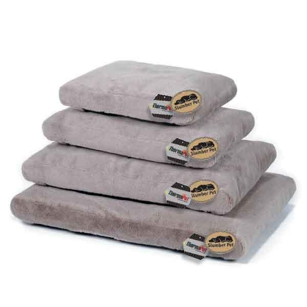 Slumber Pet ThermaPet Burrow Dog Bed, Grey