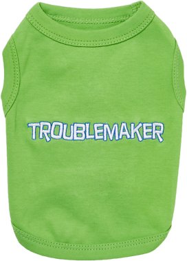 Parisian Pet Troublemaker Dog T-Shirt, Small
