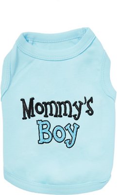 Parisian Pet Mommy's Boy Dog T-Shirt, Small