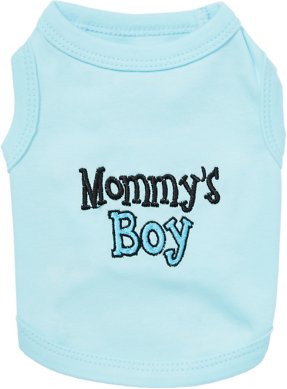 Parisian Pet Mommy's Boy Dog T-Shirt, X-Small