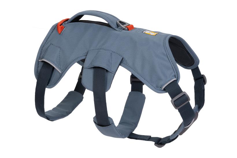 Ruffwear Web Master Harness with Handle for Dogs, Slate Blue, Small