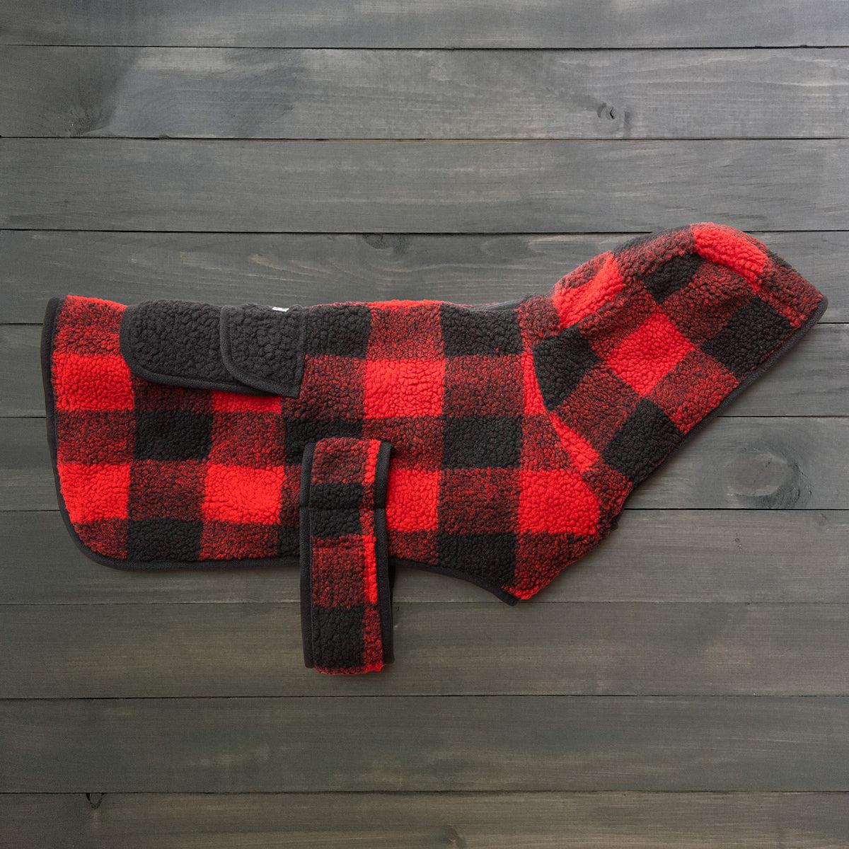 Wilderdog Shacket Dog Jacket, Plaid