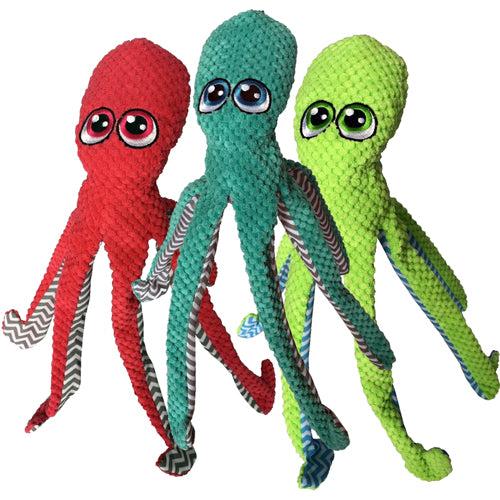 Petlou PROMO Octopus Dog Toy, 16-in
