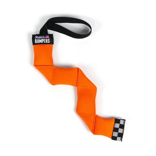 Katie's Bumpers Wiggy Tug Dog Toy, Orange